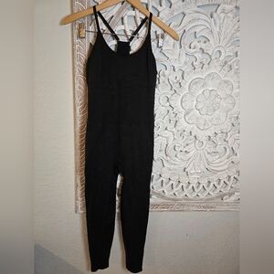 PINK Victoria's Secret Black Jumpsuit